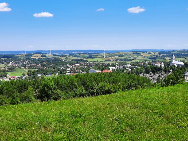 Panorama z Kalwarii, fot. Agnieszka Cygan