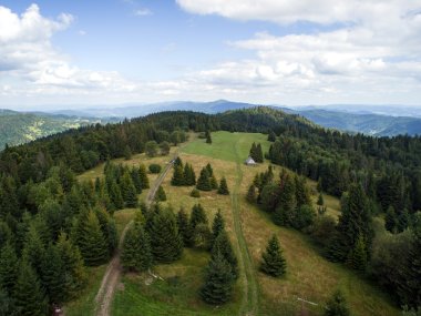 Widok z wieży na Magurkach