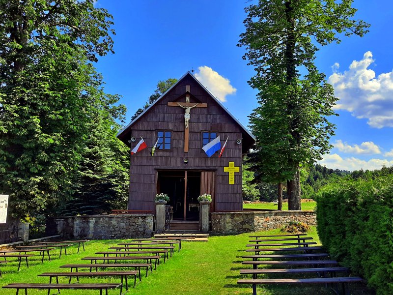 Kościół pw. Znalezienia Krzyża Świętego w Klimkówce, fot. Agnieszka Cygan