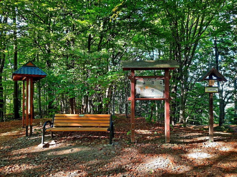 Na szczycie Grodziska, fot. Agnieszka Cygan