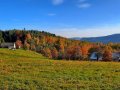Panorama z punktu widokowego w Olszowej, fot. Agnieszka Cygan