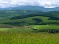 Widok z okolic Borovej na Skoruszyńskie Wierchy i Tatry Zachodnie, fot. Dariusz Tryba
