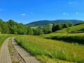 Zejście zielonym szlakiem do Tymbarku, fot. Agnieszka Cygan