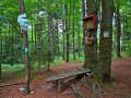 Węzeł szlaków pod Księżą Górą, fot. Agnieszka Cygan