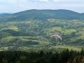 Panorama z polanki paralotniarzy na Cietniu, fot. Dariusz Tryba